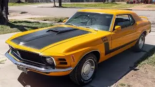 1970 Ford Mustang 302ci V8 Walk-around Video