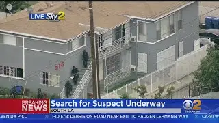 Police Searching For Robbery Suspect In South LA