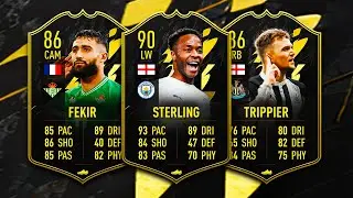 TOTW 22 REVIEW ⭐ 90 STERLING 86 FEKIR 86 TRIPPIER ⭐ FIFA 22 ULTIMATE TEAM