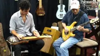 Adam Ollendorff and Brent Peterson jam at Summer NAMM 2012