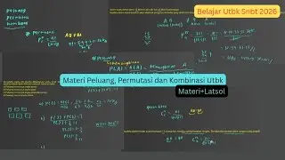 Belajar utbk snbt materi Utbk peluang dan soal fundamental matematika peluang utbk snbt #snbt2026