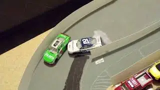 NASCAR Stop Motion Recreation Austin Hill Crash at Bristol 2023