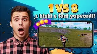 KAROLAWM PUBG 1 vs 8 CLOSE FIGHT