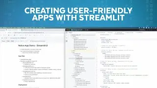 Building A Native App With Streamlit UI