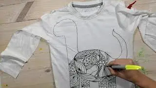 Sharpie T-shirt DIY.