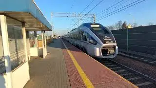 PESA Dart przez Jaktor&oacute;w 160 kmh