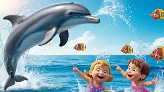 The Dolphin Song | Learn About Dolphins | Kids Songs