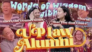 Words of Wisdom 📖 with UP Law 🎓 Alumni