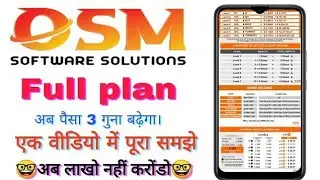 New Osmose International Plan Full Details। Osm Software Solutions Pvt.Ltd.