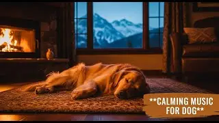 12 hours Dog Calming Music for Hyperactive Dogs 🐾 Reduce Anxiety and Promote Relaxation Naturally 😌