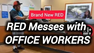 RED MESSES WITH OFFICE WORKERS #myhouseisdirty #2025 #August #Summer 