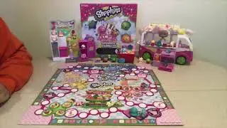 Shopkins Supermarket Scramble Game - How to play and a review of board game for kids