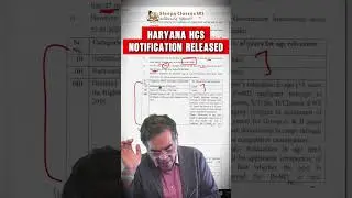 Haryana HCS Notification Released | HCS Exam Eligibility, Vacancy, Syllabus & Selection Process
