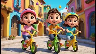 Traffic Jam Train &ndash; Who Will Pass the Bridge | Fun Vehicle Song for Kids | Learning Patience & Rhyme