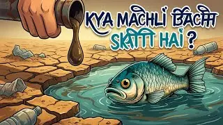 kya machli bach payegi?Save water #savefish #cartoon #kidsstory #animation#cleanwater #swachhbharat