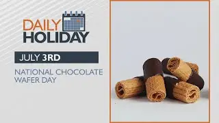 Daily Holiday - National chocolate wafer day