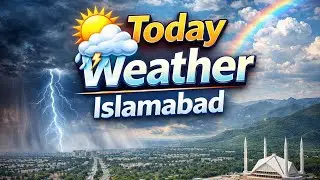 Islamabad Weather Today | @FahadBhaiVlog_s 