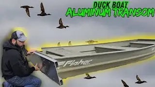 Duck boat aluminum transom upgrade @TBNation Outdoors