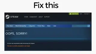 How to Fix &ldquo;This item is currently unavailable in your region&rdquo; error on Steam