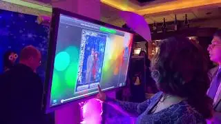 Magic Mirror Photo Booth with Touch Screen 46 inc Touch Screen Social Media Station