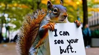 The Adventures Of Chunky The Squirrel: I Saw You Bite That Chipmunk On The Butt