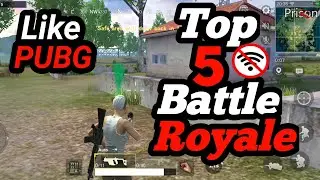 Top 5 Unique Battle Royale Offline Games ||High Graphics Games || GameWithVikas