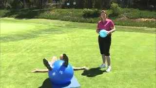 Golf Core Stability Exercises | How Training with a Swiss Ball Can Help Improve Golf Mobility