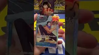 Japanese Romance Dawn One Piece Booster Box! Coolest Cards! #onepiece #shorts
