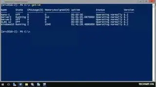 Microsoft Hyper V Server 2016 Technical Preview Overview