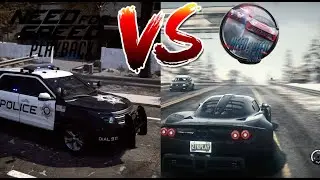 ПОЛИЦЕЙСКИЕ ТАЧКИ ЧАСТЬ 1 |NFS PAYBACK VS NFS RIVALS|🔴|СРАВНЕНИЕ ИГР|✅1080HD