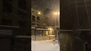 Грузия.  Зима.  Снег идёт. 09.01.2026г