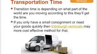 Complete Removal Services at Removals Edinburgh