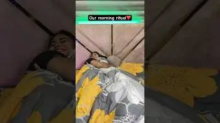Our morning ritual after marriage!❤️ #tanshi #viral #couplegoals #love #shorts