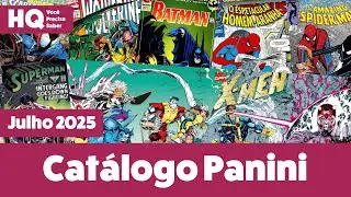 Clássicos no Catálogo da Panini | Julho de 2025