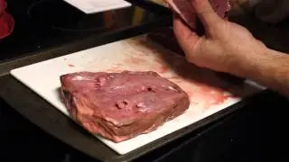 Приготовление говяжьего сердца &mdash; стейки на гриле
