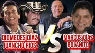 LA FUERTE PELEA DE DIOMEDES DÍAZ Y MARCOS DÍAZ 😱