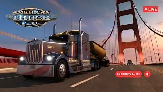 Live ATS | AMERICAN TRUCK SIMULATOR | Explorando Rotas Escondidas da Costa OESTE dos EUA