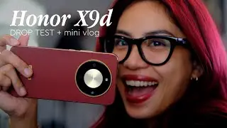 Honor X9d DROP TEST & impressions (+ mini vlog test!)