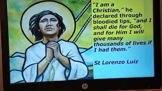St Lorenzo Luiz, pray for us #persecutedchurch #catholicchurch #CatholicSaints #Prayer #Martyr #God