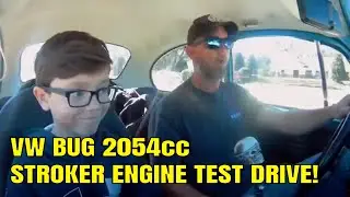 VW Beetle - 74mm - 2054cc Stroker Engine - Test Drive and Cruise! Part 4