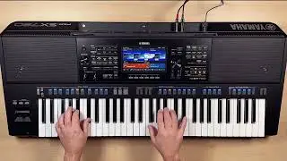 Демонстрация Yamaha PSR SX720 (без звука)