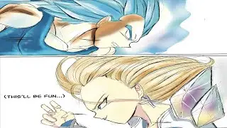 Emma Frost Android 18 vs Vegeta! | Dragon Ball X Marvel Rivals Comic Dub