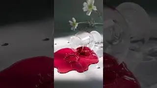 Oops, spilled wine??