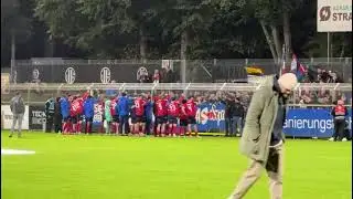 1. FC Bocholt - Wuppertaler SV 1:3 (nach dem Spiel am WSV-Fanblock)