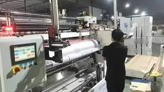 5-Layer Co-Extrusion Stretch Film Production Line &ndash; Full Running Video