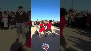 Tio fights young edgar in Eagle Pass Tx at Santi P event 😂