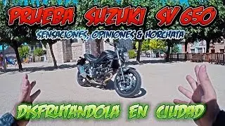 Suzuki SV 650 2016 - Prueba por Ciudad + Sensaciones & Opiniones a Modo MotoVloG