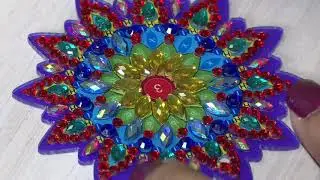 HOW TO MAKE A CRYSTAL ART KEYRING
