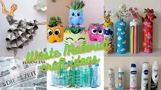 Waste Material Craft Ideas for Projects Drawing Decoration 4 Summer Vacation #diy #handmade #craft