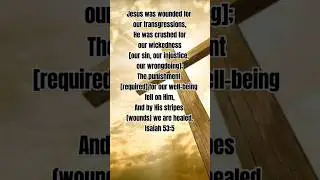 By his stripes we are healed #jesuschrist #love #jesuslove #jesuslovesyou #joyinjesus